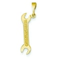 thumbnail image 1 of 14K Yellow Gold Wrench Charm Handyman Repair Jewelry, 1 of 3