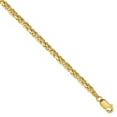 thumbnail image 1 of 14K Yellow Gold bracelet Chain style Byzantine 7 in 2.5 mm, 1 of 4