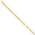 thumbnail image 1 of 14K Yellow Gold bracelet Chain style Fancy 7 in 4.8 mm, 1 of 2