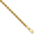 thumbnail image 1 of 14K Yellow Gold bracelet Chain style Rope 8 in 3.65 mm, 1 of 4