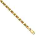 thumbnail image 1 of 14K Yellow Gold bracelet Chain style Rope Diamond-cut 8 in 4 mm, 1 of 4