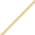 thumbnail image 1 of 14K Yellow Gold bracelet Charm 7 in 7.5 mm Double Link, 1 of 1