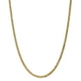 thumbnail image 1 of 14K Yellow Gold bracelet Curb chain 24 in 3.2 mm 3.2mm Beveled, 1 of 5