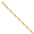 thumbnail image 1 of 14K Yellow Gold bracelet Fancy 7.25 in 3 mm 7.25in Polished Link, 1 of 1