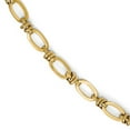 thumbnail image 1 of 14K Yellow Gold bracelet Fancy 7.5 in Polished Link, 1 of 4