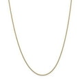 thumbnail image 1 of 14K Yellow Gold chain Cable 30 in 1.5 mm 1.5mm, 1 of 5