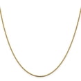 thumbnail image 1 of 14K Yellow Gold chain Link, 18 in 1.5 mm Cyclone, 1 of 5