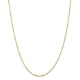 thumbnail image 1 of 14K Yellow Gold chain Rope Diamond-cut 18 in 1.3 mm, 1 of 5
