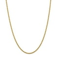 thumbnail image 1 of 14K Yellow Gold chain Rope Diamond-cut 30 in 2.75 mm, 1 of 5