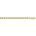 thumbnail image 1 of 14K Yellow Gold chain Rope Diamond-cut 7 in 3.25 mm, 1 of 1