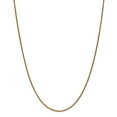 thumbnail image 1 of 14K Yellow Gold chain Spiga (Wheat) Flat Diamond-cut 24 in 1.4 mm, 1 of 5