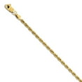 thumbnail image 1 of 14K Yellow Gold chain style Rope Diamond-cut 8 in 2.5 mm, 1 of 4