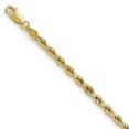 thumbnail image 1 of 14K Yellow Gold chain style Rope Diamond-cut 8 in 3.5 mm, 1 of 4