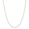 thumbnail image 1 of 14K Yellow Gold necklace Box chain Pendant 30 in 0.9 mm, 1 of 5