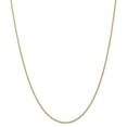 thumbnail image 1 of 14K Yellow Gold necklace Rope chain 14 in 1.5 mm 1.50mm Regular, 1 of 5