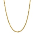 thumbnail image 1 of 14K Yellow Gold necklace Rope chain 20 in 5 mm 5mm Regular, 1 of 5