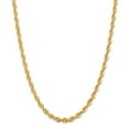thumbnail image 1 of 14K Yellow Gold necklace Rope chain 20 in 6 mm 6mm Regular, 1 of 5