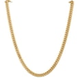thumbnail image 1 of 14K Yellow Gold necklace chain style 20 in 6.75 mm, 1 of 5