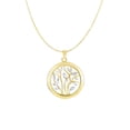 thumbnail image 1 of 14K Yellow & White Gold 21mm Shiny Open Quarter Classic Box Chain 18" by IcedTime, 1 of 1