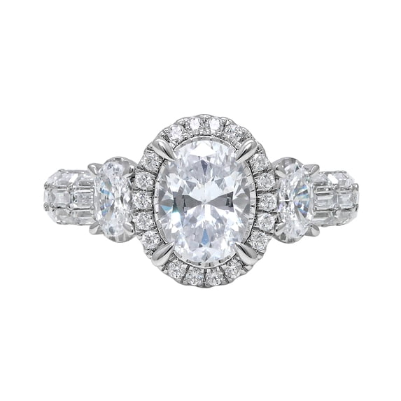 14KT 2.0CTW Lab Grown Diamond Diamond Ring Size 6