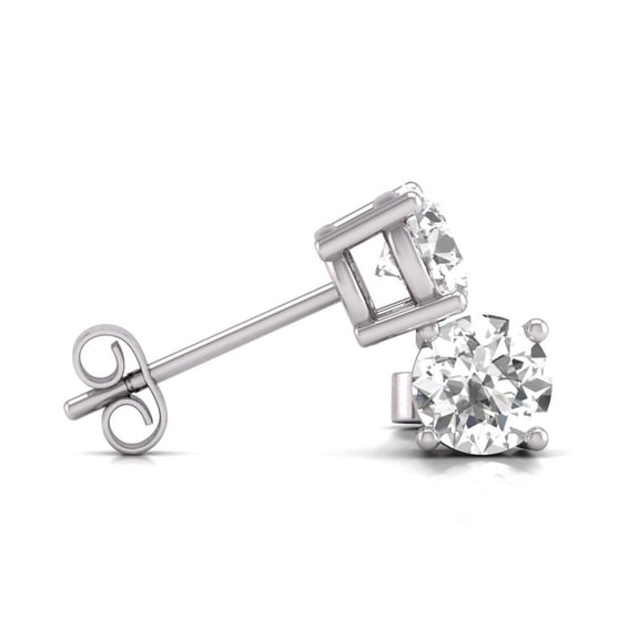 14KT WG 1/2CT TW LGD STUDS