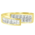 thumbnail image 1 of 14KT Yellow Gold 2 CTTW Princess and Baguette-cut Diamond Ring (G-H, SI1-SI2), 1 of 1