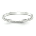 thumbnail image 1 of 14KW 2mm Standard Flat Comfort Fit Band Size 8, 1 of 1
