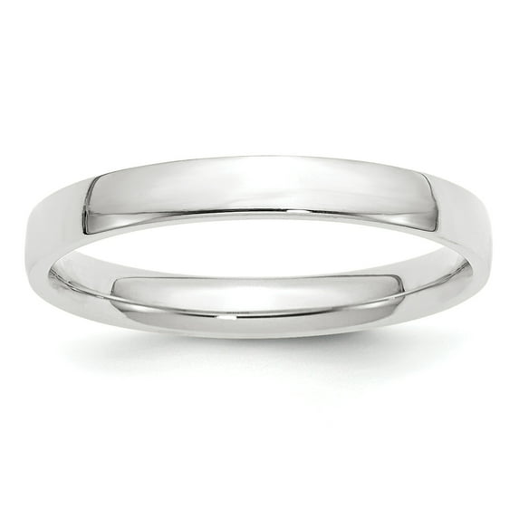 14KW 3mm Lightweight Comfort Fit Band Size 8
