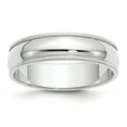 thumbnail image 1 of 14KW 6mm Milgrain Half Round Band Size 13.5, 1 of 1