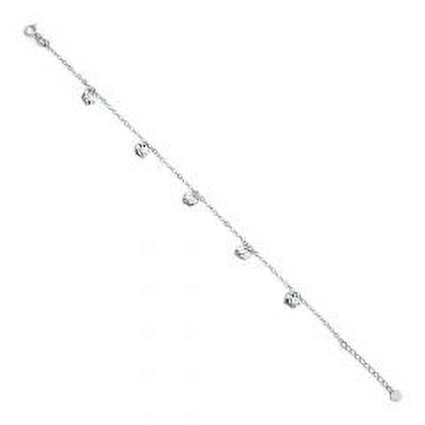 14KW Light Anklet - 9+1"