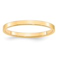 thumbnail image 1 of 14KY 2mm LTW Flat Band Size 4.5 in 14k Yellow Gold, 1 of 3