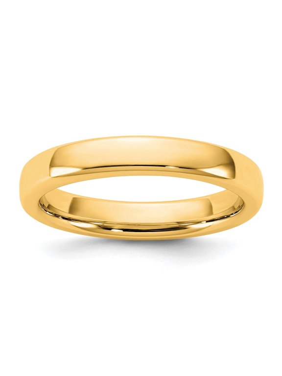 14KY 3.5mm European Comfort Fit Band Size 11