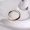 thumbnail image 1 of 14Kt. Yellow Gold Seamless Clicker Ring - 8mm, 1 of 2