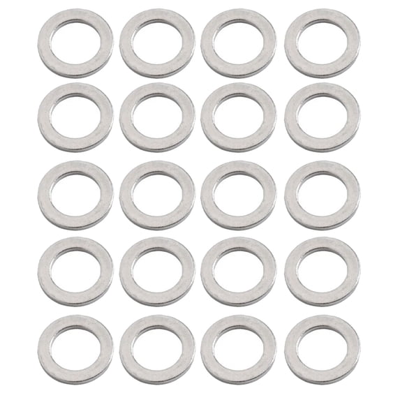 14MM Aluminum Oil Drain Plug Seal Washers 94109-14000 94109-12000 Auto Engine Gasket 20Pcs
