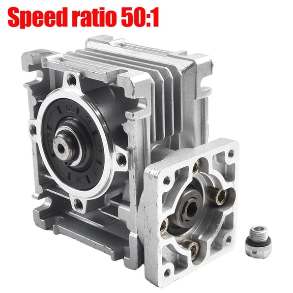 14Mm Output 5:1-80:1 Rv030 Worm Gear Reducer Suitable For Nema 23 Motors