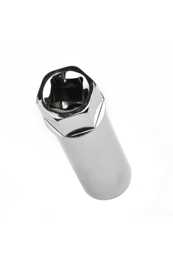 14Mm Spark Plug Remover Key 3/8 Inch For Benz/Bmw/Nissan Chrome Vanadium Alloy Silver Car Fangkenuo