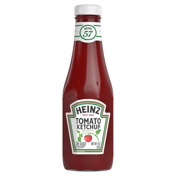 Heinz Tomato Ketchup, 14 oz Bottle