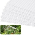14P Polycarbonate Greenhouse Panels TwinWall Roof Sheet Water Impact