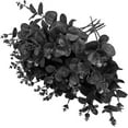 thumbnail image 1 of 14PCS Black and White Artificial Roses Flowers,Black and White Fake Roses Bouquet Faux Silk Black and White Flowers for Halloween Party Home Decor (Black and White Rose), 1 of 5