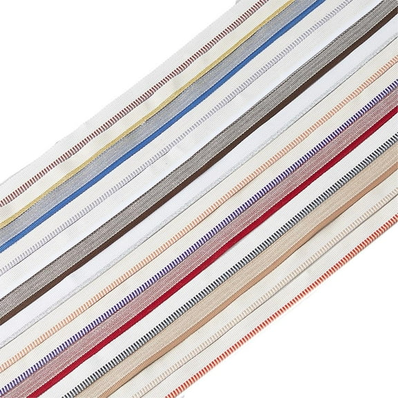 14PCS Book Binding Headbands 1/1.5 Yard/PC Polycotton Bookbinding Endbands 0.5inch Width Book Headband Book Decor Ribbon Book Binding Cloth for DIY