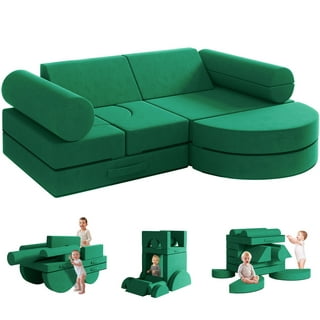 Kids Couch, Linor Toddler Couch Sofa for Kids, Modular Kids Sofa