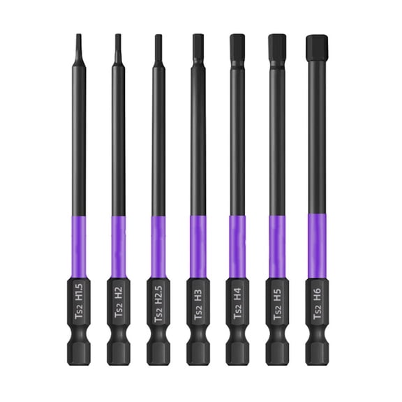 14Pcs 1/4 Inch Hex Head Bit Screwdriver Bit Magnetic Tip 50Mm 100Mm with Holder