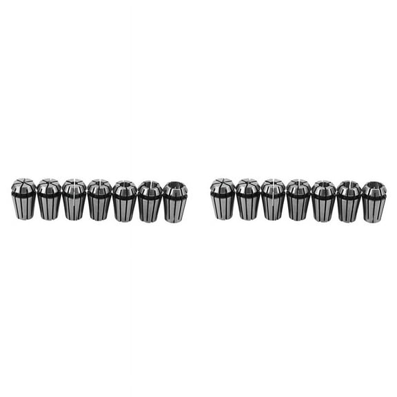 14Pcs 17mm ER11 Spring Collet for CNC Workholding Engraving & Milling Lathe Tool