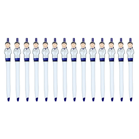 14Pcs Doctor Nurse Ballpoint Pen.0MM Tip Smooth to Write, Retractable Ballpoint Pen with Pen Clip, for Hospital