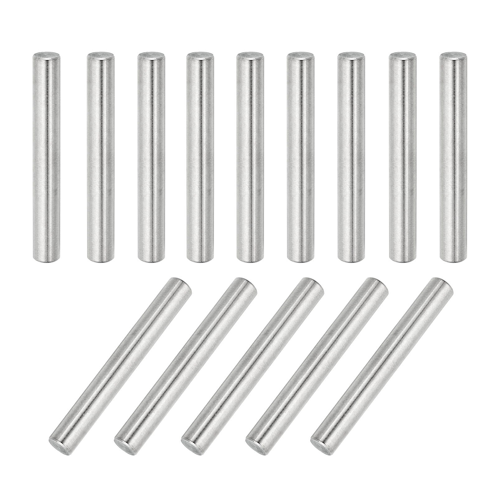 14Pcs Dowel Pin 8mm x 60mm Shelf Support Pin 304 Stainless Steel