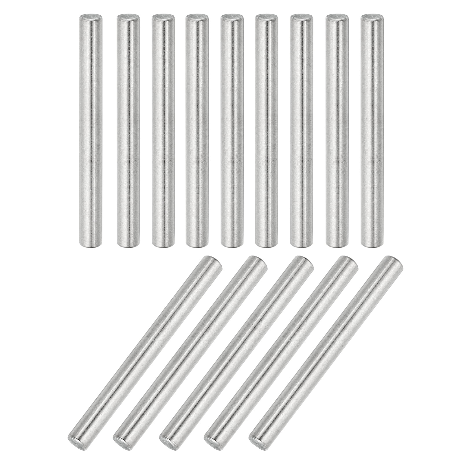 14Pcs Dowel Pin 8mm x 80mm Shelf Support Pin 304 Stainless Steel