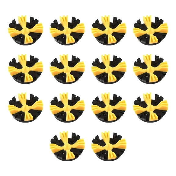 14Pcs Golfs Shoe Spikes Replacement Cleats Pin Fast Twists Turn Screw Studs Nonslip Golfs Shoe Pin Easy to Use