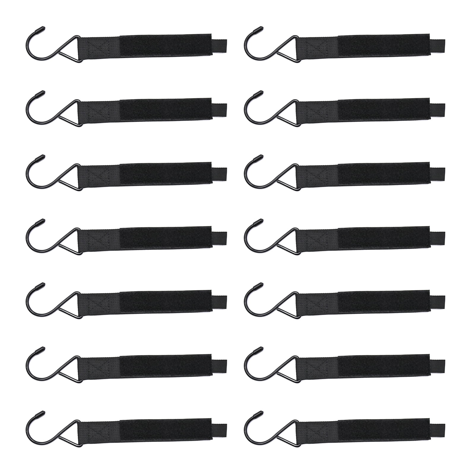 14Pcs Ice Fishing Shelter Hook Metal Clothing Rack Blind Hooks Clothesline Outdoor Ice Fishing Accessories Shelter Hooks