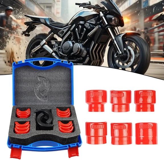 14Pcs Motorcycle Fork Seal Driver Kit Oil Seal Mount Driver Set 35-50MM