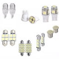 thumbnail image 1 of 14Pcs Set T10 Led White Lighting Canbus Error Free Interior Light Dome License Plate Lamp Bulbs Car Lights Assembly Fangkenuo, 1 of 9